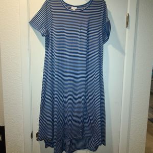 Like new luleroe high low short sleeve dress